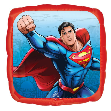 The Superman foil balloon included in this set