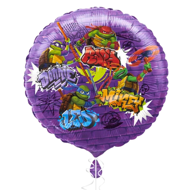TMNT: Mutant Mayhem™ Multicolor Round Foil Balloon