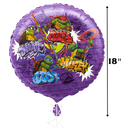 TMNT: Mutant Mayhem™ Multicolor Round Foil Balloon