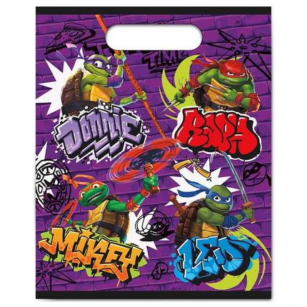 Ninja Turtles Loot Bags 8 ct