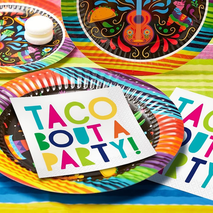 Taco Bout a Party Beverage Napkins, 16ct