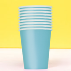 Sea Blue 9oz Paper Cups, 14ct