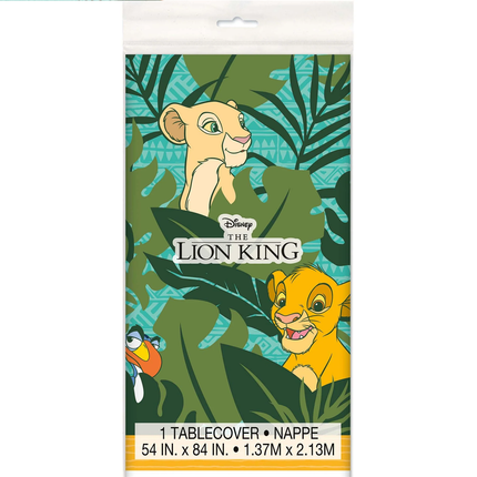 The Lion King Birthday Plastic Table Cover