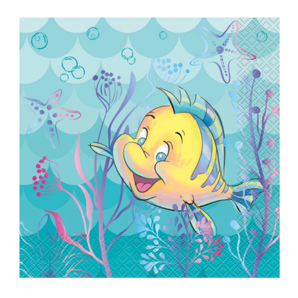 Disney’s The Little Mermaid™ Flounder Luncheon Napkins