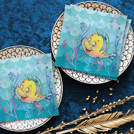 Disney’s The Little Mermaid™ Flounder Luncheon Napkins