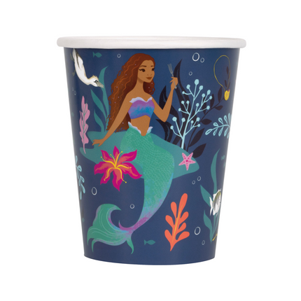 The Little Mermaid Paper Cups - 9 oz (8ct)