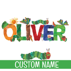 The Very Hungry Caterpillar Custom Name PNG - Digital Download