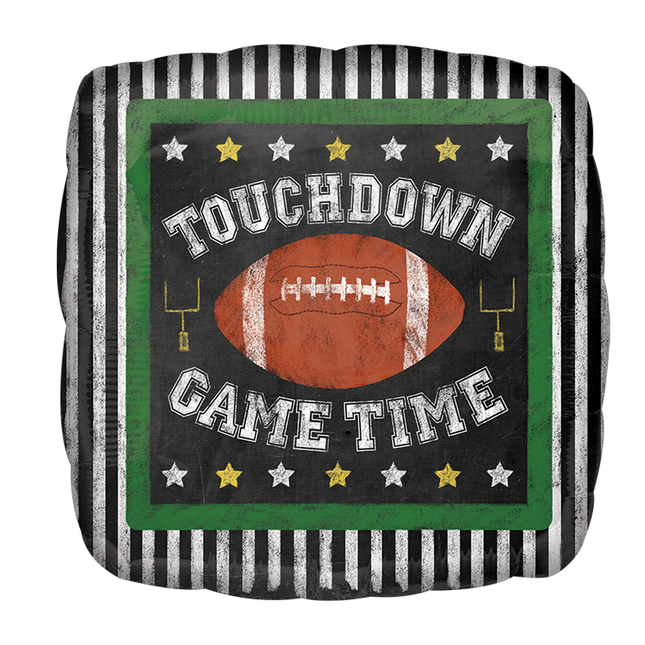 Touchdown Game Time Foil Balloon 18"