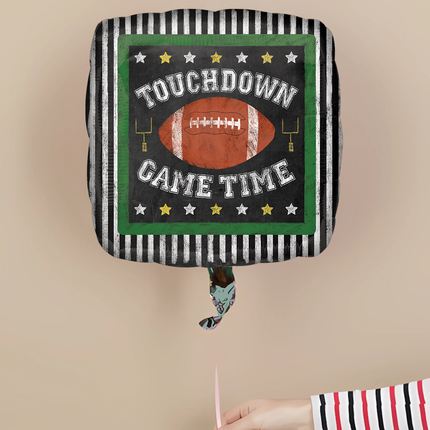 Touchdown Game Time Foil Balloon 18"
