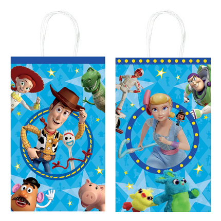 Toy Story 4 Paper Favor Bags 8 ct