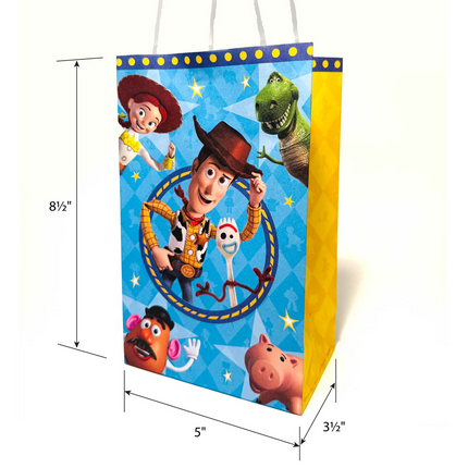 Toy Story 4 Paper Favor Bags 8 ct