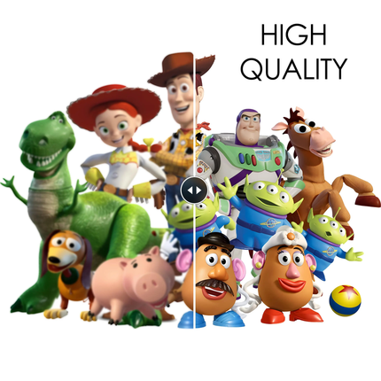 58 Toy Story Cliparts PNG Bundle - Digital Instant Download