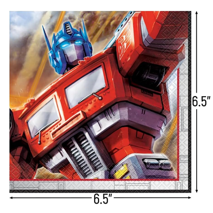 Transformers Luncheon Paper Napkins