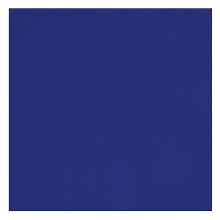 True Navy Blue Solid Luncheon Paper Napkins, 20ct