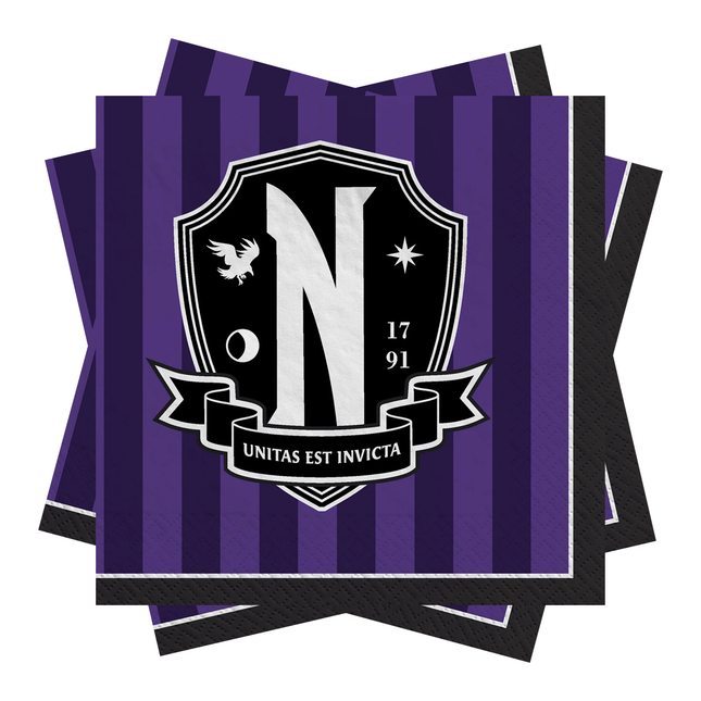 Wednesday Birthday Large Lunch Napkins, 16 ct