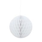 White Solid Honeycomb Ball 8