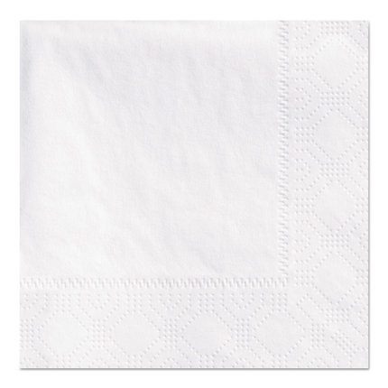 White Solid Luncheon Napkins, 20ct