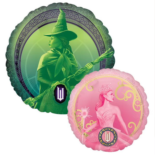 Wicked Movie Foil Balloon – Two-Sided, 18"