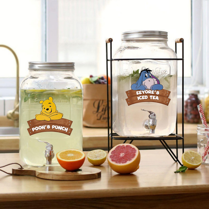 Winnie the Pooh Party Drink Labels, 4ct