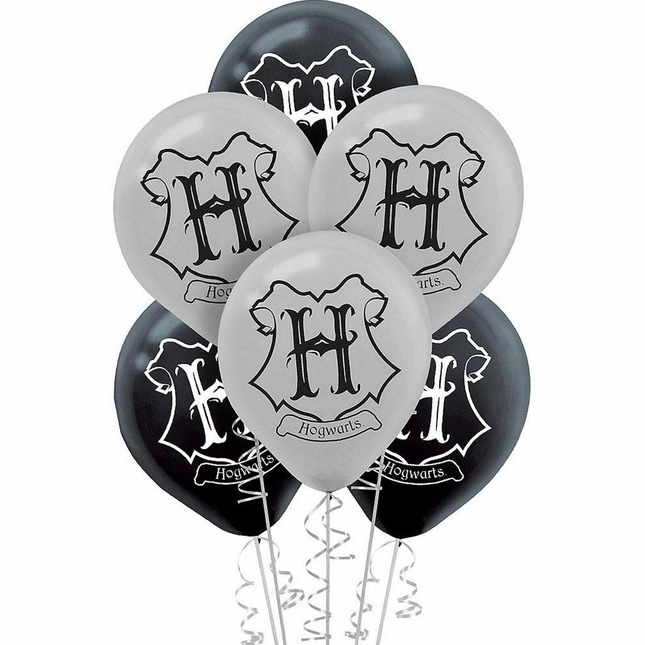 Harry Potter Wizard Magic Latex Balloons 12", 6 ct