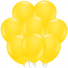 Yellow Latex Balloons 12