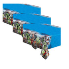 Avengers Party Tablecloths, 3 Pack Bundle - coordinated party set