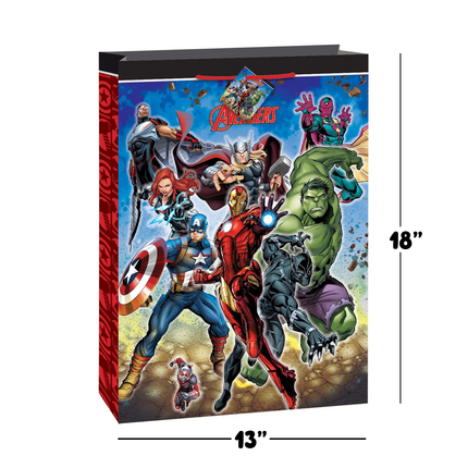Avengers™ Jumbo Gift Bag – 18" x 13"