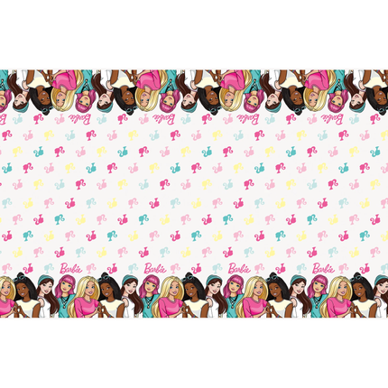 Barbie Rectangular Plastic Table Cover