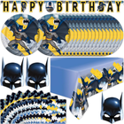 Batman Birthday Party Supplies & Decorations - Serves 16