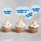 Blues Clues Birthday Custom Name Cupcake Toppers 10 ct