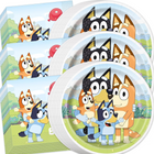 Bluey Plates and Napkins Set - Serves 32 Guests