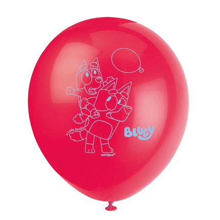 Bluey Latex Balloons 12 inc 8 ct