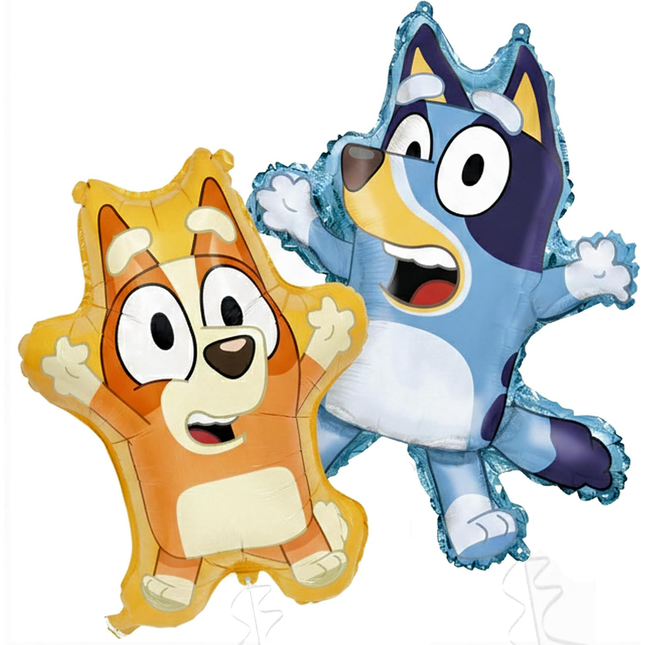 Bluey and Bingo Large Balloons Sets