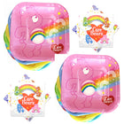 Care Bears Dessert Plates and Napkins Set for 32 Guests - set overview