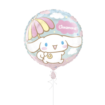 Cinnamoroll Pastel Round Foil Balloon (18") | Hello Kitty & Friends
