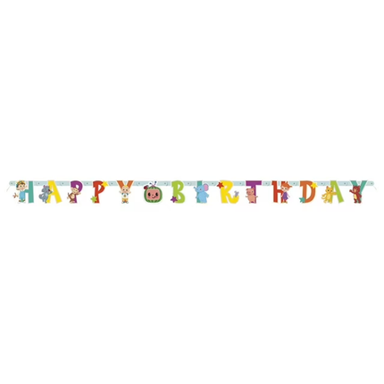 CoComelon Happy Birthday Banner