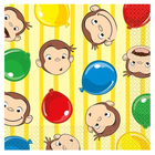 Curious George Luncheon Paper Napkins 16 ct