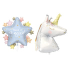 Dainty Unicorn Balloon Duo Set - set overview