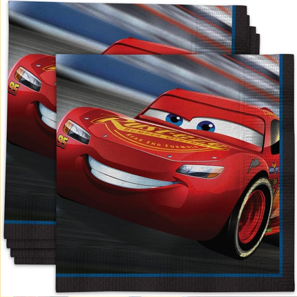 Disney Cars Beverage Napkins, 16 ct