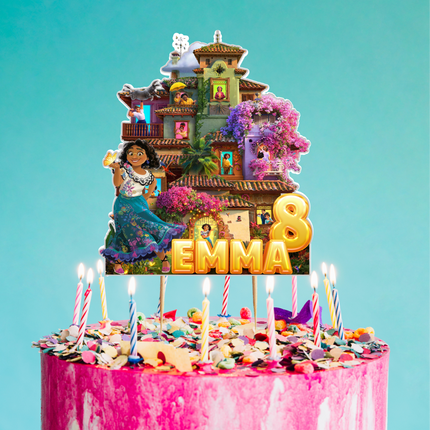 Encanto CardStock Cake Topper 7"