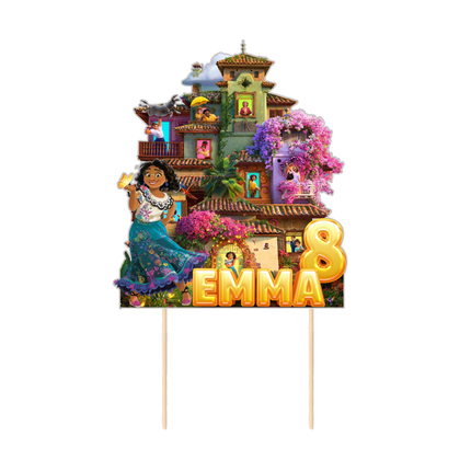 Encanto CardStock Cake Topper 7"