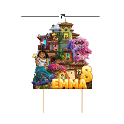 Encanto CardStock Cake Topper 7"