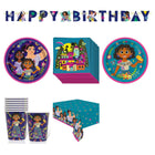 Encanto Coordinated Party Supplies Set for 16 Guests - set overview