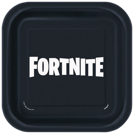 Fortnite Square 7" Dessert Plates 8ct