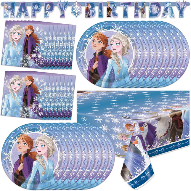 Frozen Birthday Party Decorations Set - Serves 16 Guests