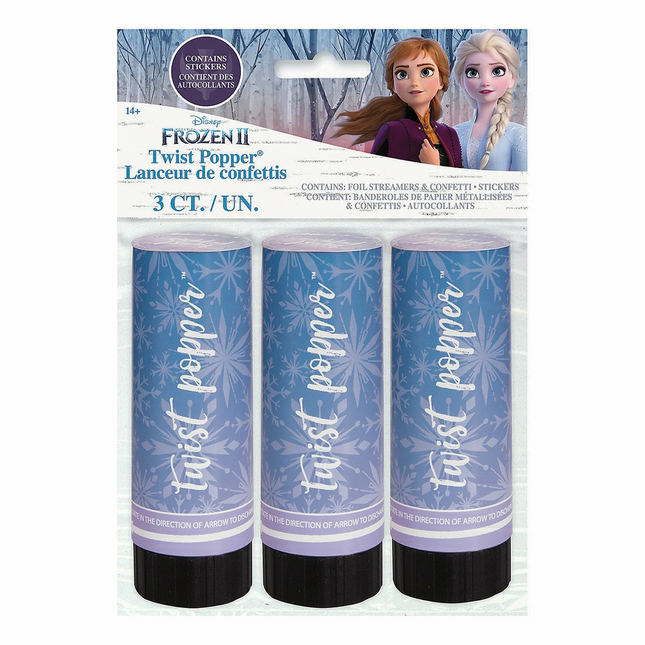 |Frozen Twist Confetti Poppers