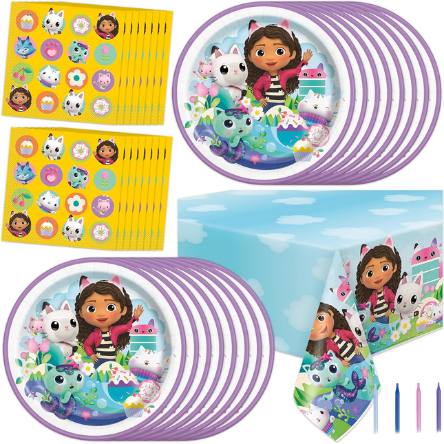 Gabby's Dollhouse Birthday Party Decorations - Serves 16