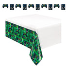 Gamer Banner and Tablecloth Decoration Set - set overview