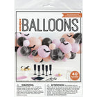 Halloween Balloon Arch Kit, Orange Pink & Black, 40 Pieces