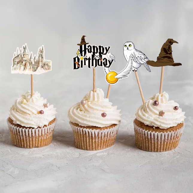Magical Wizard Cupcake Toppers 10 ct
